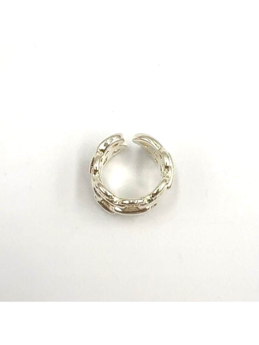 Hermes Chaine D'ancre Enchainee GM Silver Ring - Picture 4 of 11